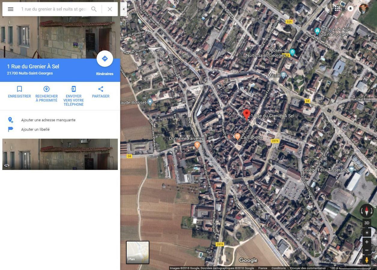 Gites Du Beffroi Nuits-Saint-Georges Dış mekan fotoğraf